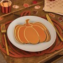 Papirasjetter Halloween Gresskar - 8-pakning