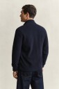 Gant Hybrid Zipped Cardigan   Navy   L