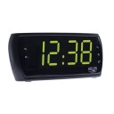 Adler Klokkeradio AD 1121 Digital med Alarm og Snooze, Svart