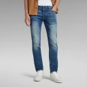 G-Star RAW 3301 Slim Jeans - Medium blue - Men 36-32 Medium blue male