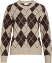 Vila Viaggie L/S Knit Cardigan   Beige   XS