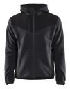 Blåkläder 594025369799S Jakke strikket , med softshell , antrasittgrå/svart Str . S