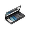 Aden Eyeshadow Palette 6 shades Black/Blue 01