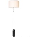 Gubi Gravity Gulvlampe Svart Marmor/Hvit