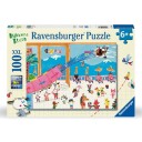 Puslespill 100 Bukkene Bruse Ravensburger