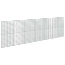 vidaXL Gabion med 5 mm Tråd og 5x10 cm Maske 650x10x200 cm