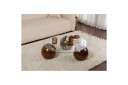 Soffbord Nordure Sibas Soffbord 85 cm Brun -