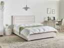 Dobbeltseng med oppbevaring Rouen 160x200 cm   Lys beige