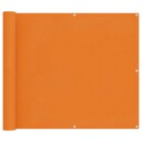  Balkong Skjerm Oransje 100 x 1000 cm Oxford Stoff