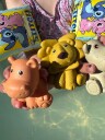 Le Toft Zoo Animals Badeleker 3-Pakning