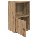 Bokhylle artisan eik 31x24x52 cm konstruert tre