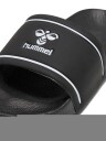 Hummel Badesandaler Pool Slide Jr Svart/Hvit Hummel 30 Badesandal