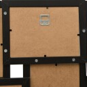 vidaXL Fotorammekollasj for 24x(10x15 cm) bilde svart MDF