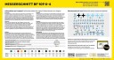 Heller Startsett 1/72 Messerschmitt Bf 109 K-4