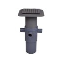 Wavin 110 mm Plast Gulvsluk med Top