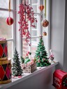 Bloomingville Hettie Ornament   RED   Ø 8  cm