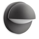 Philips Philips myGarden Juni vegglampe utendørs IP44 E27 - Antrasitt