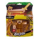 Goo Jit Zu Gold Armor Steve Minecraft Figur