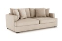 Rossita 3 seters Dyp Sofa i Stoff   Beige