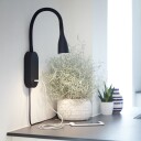 Nielsen Light Eye vegglampe 5 watt dimbar m/ USB - Svart