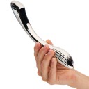 Satisfyer Pure Gravity 1 Ståldildo   Sølv