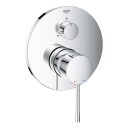 GROHE ESSENCE DUSJBATTERI M/3-VEIS OMSKFITER KROM