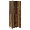  Klesskap 2 pcs Gamle tre 50 x 50 x 200 cm Konstruert tre