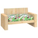  Pallepute for sete Flerfarget 120 x 80 x 12 cm Oxford stoff