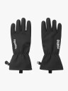 Reima Black Tehden Black Softshell Hansker 4