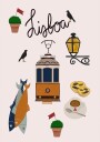 Lisbon Travel Plakat Plakat / 30x40cm