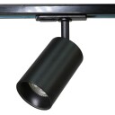 E3Light Piccola Ritratta 1F skinnespot svart