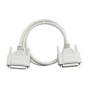 ELETRA DB25 DC M - F 1M KABEL, GRÅ