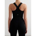 Aim'n Sports BH Ribbed Seamless High Support Bralette Svart