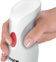 Bosch CleverMixx Stavmikser 400 W med Rustfri Fot Hvit MSM14200