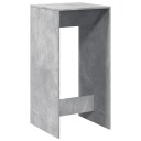  Barbord betonggrå 51x50x103,5 cm konstruert tre 8721158387097