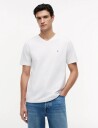 Tommy Hilfiger Essential V Neck Tee White M