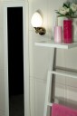 Aneta Lighting   Baderomsbelysning Luigi Vegglampe   Bronse
