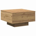  Kaffebord Artisian Eik 55x55x31 cm Ingeniørtre