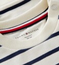 Tommy Hilfiger Genser   Gamle White Stripes   Tommy Hilfiger   1½ år 86   Genser Hvit Svart