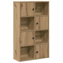 Bokhylle artisan eik 60x24x101,5 cm konstruert tre