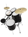 Dimavery Ds-200 Drum-Set. Svart