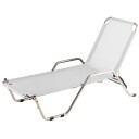 Fiam River solseng i hvitt aluminium