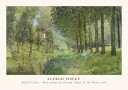 Rest Along The Stream Impressionist Forest Alfred Sisley 1878 Plakat Plakat / 50x70cm