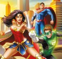 Clementoni DC Comics Justice League Puslespill 3x48 Brikker