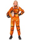Widmann Klassisk Oransje Astronaut Damekostyme Medium 28542