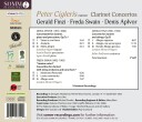 Peter Cigleris Denis Apivor Freda Swain  Clarinet Cons  CD