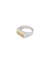 Tom Wood Jewellery Peaky Ring Gold Top Ring Sølv Og Gull  unisex 64