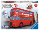 Ravensburger London Bus 216p. 3D Puslespill