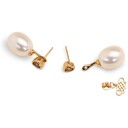 Lily and Rose Odette earrings   Chocolate pearl