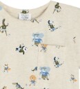 Hust and Claire T skjorte   Anker   Wheat Melange   Hust and Claire   74   T skjorte   Beige